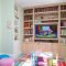 Cozy Bookcase Ideas For Kids Room 48