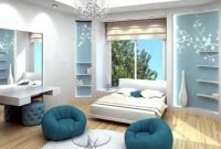 Cute Love Blue Ideas For Teenage Bedroom 12
