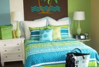 Cute Love Blue Ideas For Teenage Bedroom 19