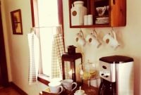 Affordable Diy Mini Coffee Bar Design Ideas For Home Right Now 34