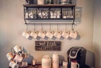 Affordable Diy Mini Coffee Bar Design Ideas For Home Right Now 39