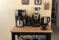 Affordable Diy Mini Coffee Bar Design Ideas For Home Right Now 41