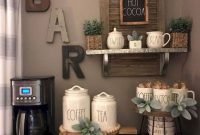 Affordable Diy Mini Coffee Bar Design Ideas For Home Right Now 49