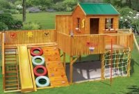 Captivating Treehouse Ideas For Children Playground 08