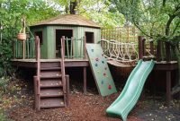 Captivating Treehouse Ideas For Children Playground 09