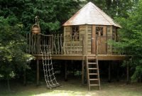 Captivating Treehouse Ideas For Children Playground 10