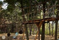 Captivating Treehouse Ideas For Children Playground 11