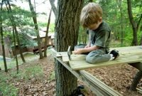 Captivating Treehouse Ideas For Children Playground 12