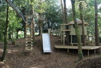 Captivating Treehouse Ideas For Children Playground 17