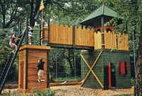 Captivating Treehouse Ideas For Children Playground 19