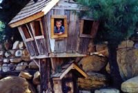 Captivating Treehouse Ideas For Children Playground 27