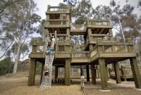 Captivating Treehouse Ideas For Children Playground 29