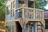 Captivating Treehouse Ideas For Children Playground 38