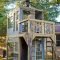 Captivating Treehouse Ideas For Children Playground 38