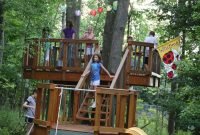 Captivating Treehouse Ideas For Children Playground 47