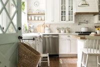 Enchanting Farmhouse Kitchen Decor Ideas To Try Nowaday 19