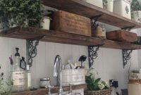 Enchanting Farmhouse Kitchen Decor Ideas To Try Nowaday 35
