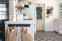 Enchanting Farmhouse Kitchen Decor Ideas To Try Nowaday 51