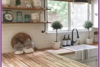 Enchanting Farmhouse Kitchen Decor Ideas To Try Nowaday 54