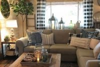Fancy Farmhouse Living Room Decor Ideas To Try 16