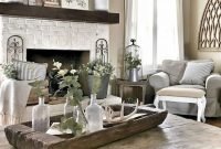 Fancy Farmhouse Living Room Decor Ideas To Try 17
