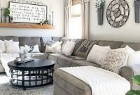 Fancy Farmhouse Living Room Decor Ideas To Try 20