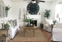 Fancy Farmhouse Living Room Decor Ideas To Try 25