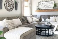 Fancy Farmhouse Living Room Decor Ideas To Try 28