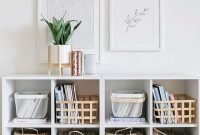 Perfect Storage Ideas For Your Apartment Decoration 36