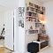Perfect Storage Ideas For Your Apartment Decoration 38