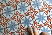 Unusual Diy Painted Tile Floor Ideas With Stencils That Anyone Can Do 05