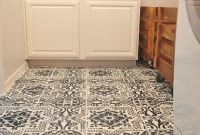Unusual Diy Painted Tile Floor Ideas With Stencils That Anyone Can Do 08