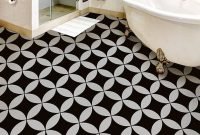 Unusual Diy Painted Tile Floor Ideas With Stencils That Anyone Can Do 12
