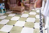 Unusual Diy Painted Tile Floor Ideas With Stencils That Anyone Can Do 16
