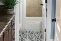 Unusual Diy Painted Tile Floor Ideas With Stencils That Anyone Can Do 23