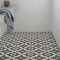 Unusual Diy Painted Tile Floor Ideas With Stencils That Anyone Can Do 28