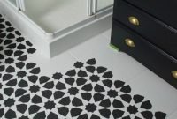 Unusual Diy Painted Tile Floor Ideas With Stencils That Anyone Can Do 38