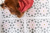 Unusual Diy Painted Tile Floor Ideas With Stencils That Anyone Can Do 49