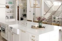 Unusual White Kitchen Design Ideas To Try 45
