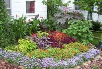 Adorable Flower Beds Ideas Around Trees To Beautify Your Yard 08