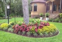 Adorable Flower Beds Ideas Around Trees To Beautify Your Yard 35
