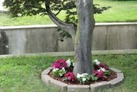 Adorable Flower Beds Ideas Around Trees To Beautify Your Yard 39