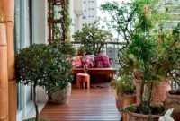 Casual Small Balcony Design Ideas For Spring This Season 20