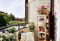 Casual Small Balcony Design Ideas For Spring This Season 25