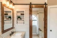 Chic Farmhouse Bathroom Desgn Ideas With Shower 34