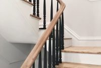 Gorgeous Wooden Staircase Design Ideas For Branching Out 18