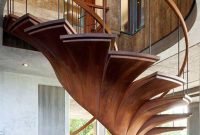 Gorgeous Wooden Staircase Design Ideas For Branching Out 43