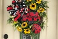 Hottest Summer Wreath Design And Remodel Ideas 06