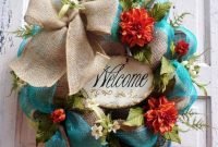 Hottest Summer Wreath Design And Remodel Ideas 42