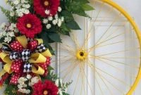Hottest Summer Wreath Design And Remodel Ideas 43